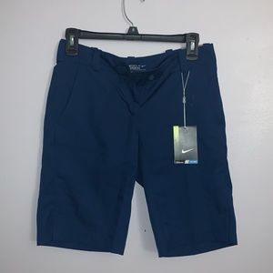 Nike Women's Golf Shorts - Navy Blue - Size 2